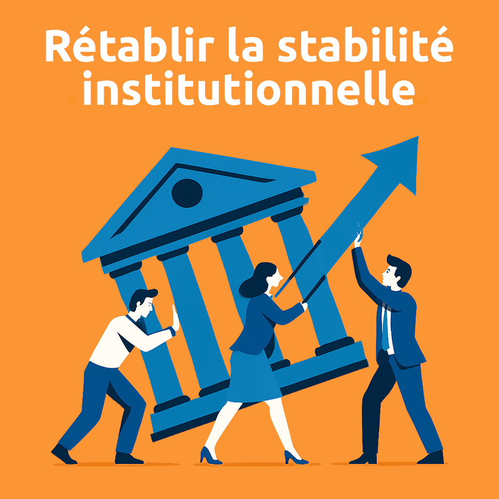 Rétablir la stabilité institutionnelle